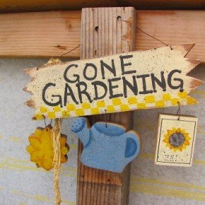 gone gardening