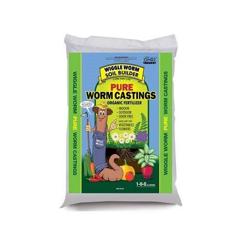 Worm Castings Organic Fertilizer, Wiggle Worm Soil Builder