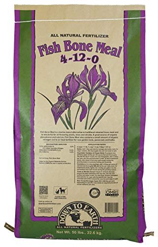Down to Earth Organic Fish Bone Meal Fertilizer Mix