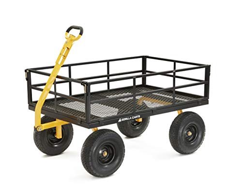 Gorilla Carts GOR1400-COM Heavy-Duty Steel Utility Cart