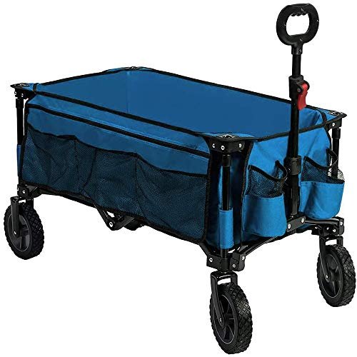 Timber Ridge Camping Wagon Folding Garden Cart Shopping Trolley
