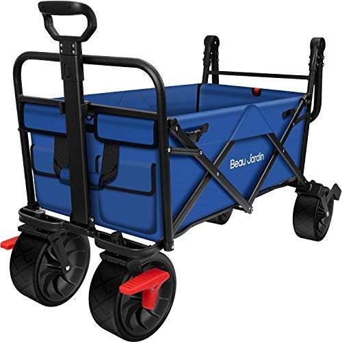 BEAU JARDIN Folding Wagon Cart
